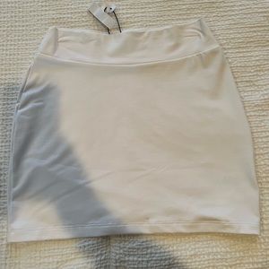 White Susan Monaco White Bodycon Mini Skirt Size XS from Revolve